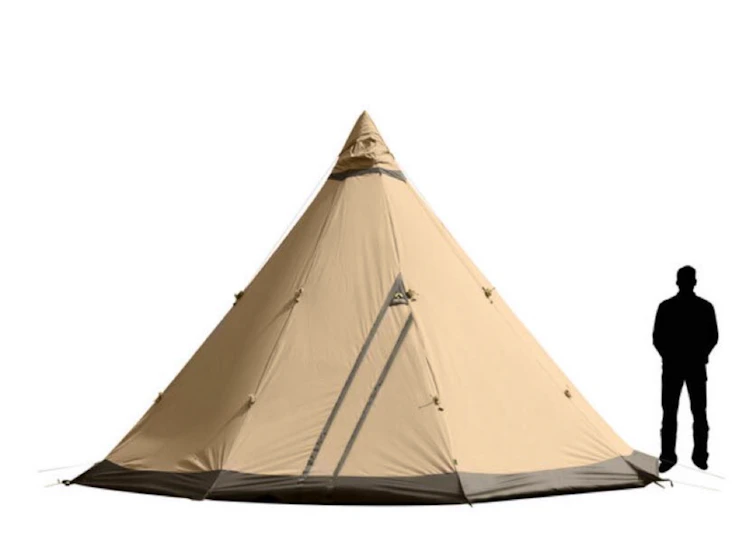 Tält 9 personer tentipi safir 9 bp+ kamin