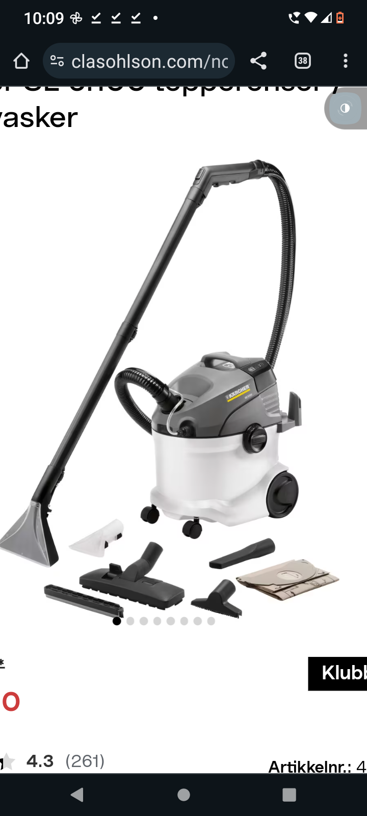 Tepperenser kärcher se. 6.100