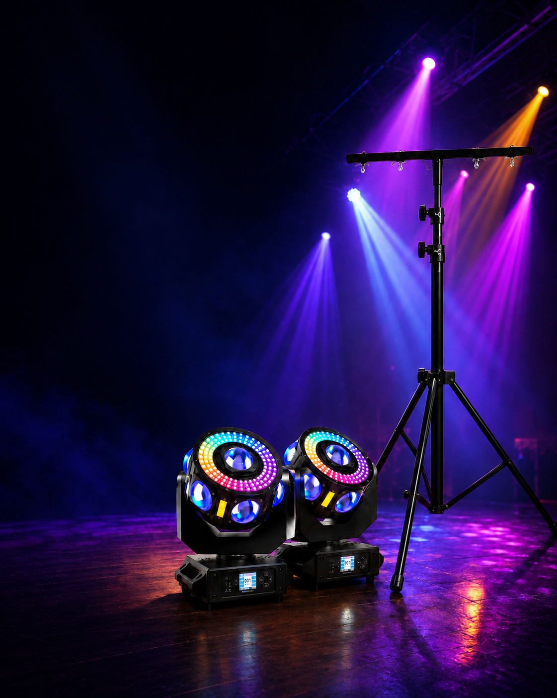 🌈 2 × 200w moving head + valoteline ✨💡