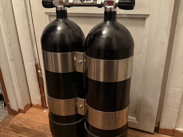 Flaskesett dobbel - 2x10l