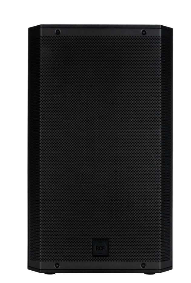 Rcf p.a system/denon dj controller/shure mic