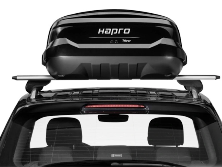 Hapro takbox xl, 560 l och takräcke atera