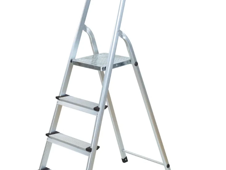 Gardintrapp, 4 trinn i aluminium