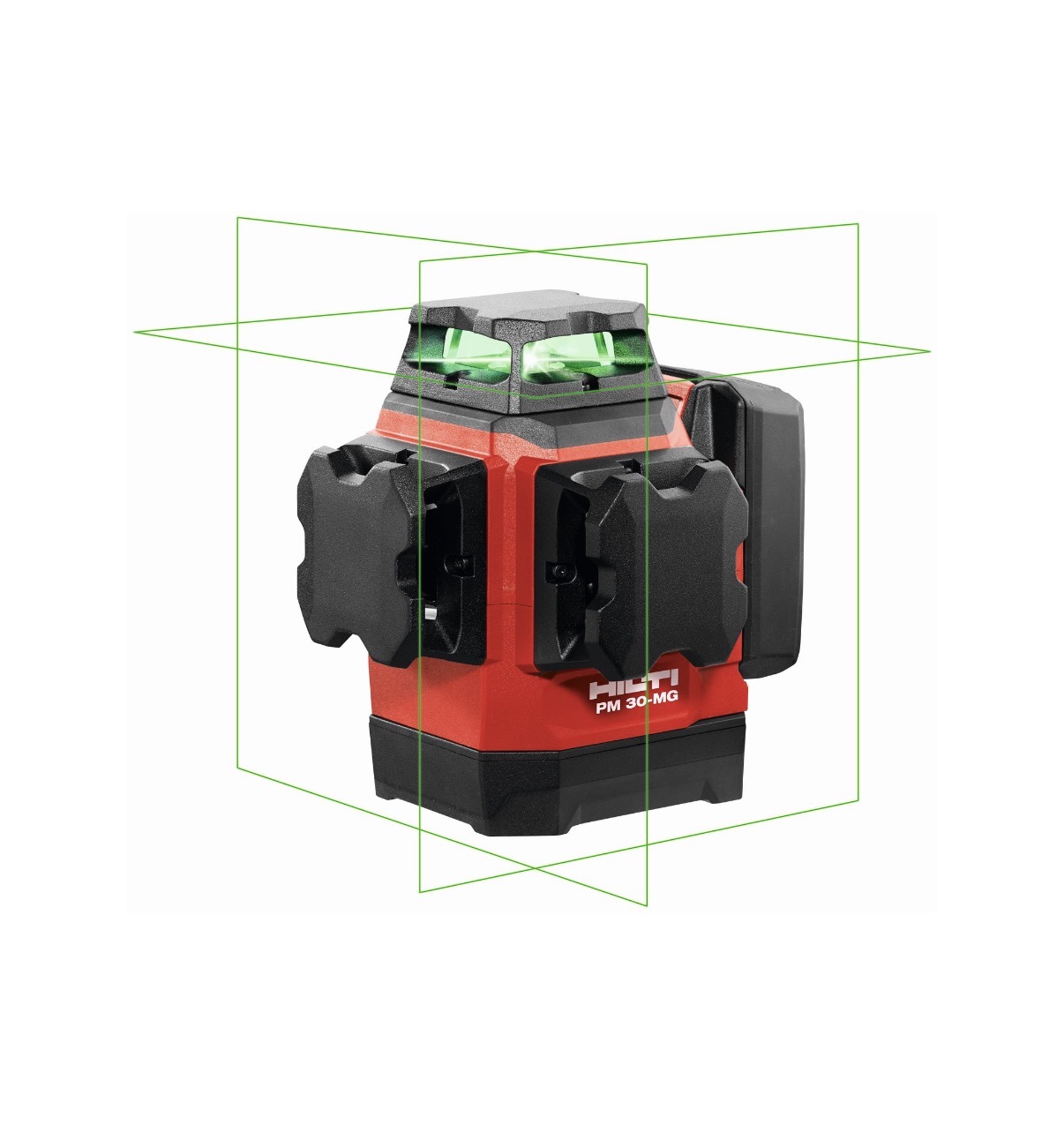 Hilti multilaser pm30 med mottaker og stativ