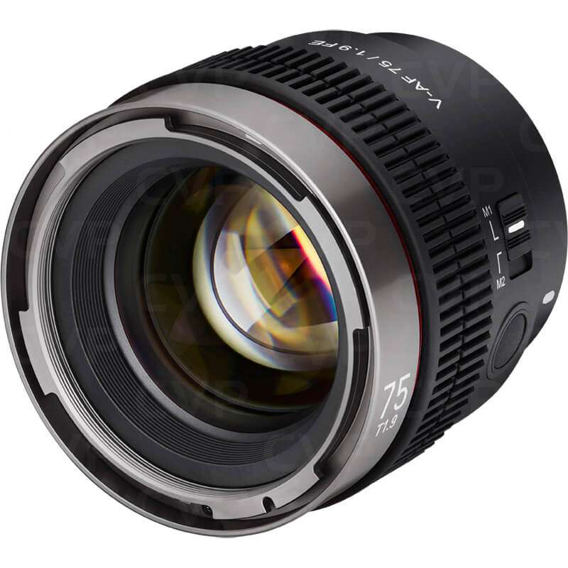Samyang v-af 24mm and 75mm cine lenses