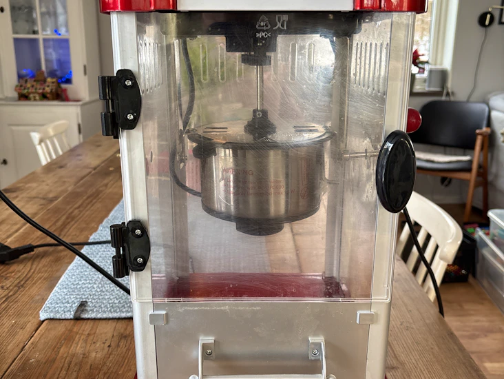 🍿 retro popcornmaskin – andersson pnm 3.2 (riktig biokänsla)