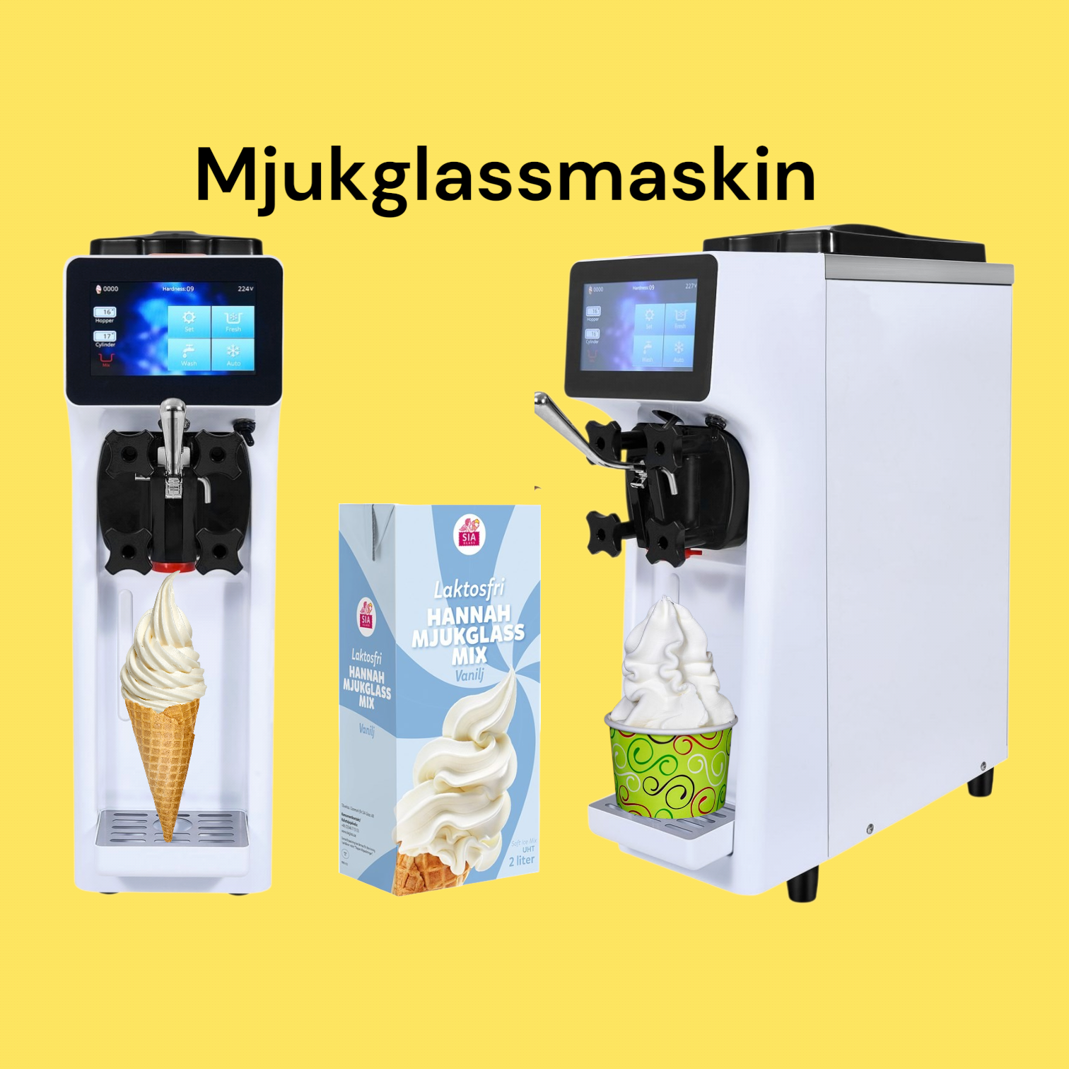 Mjukglassmaskin 