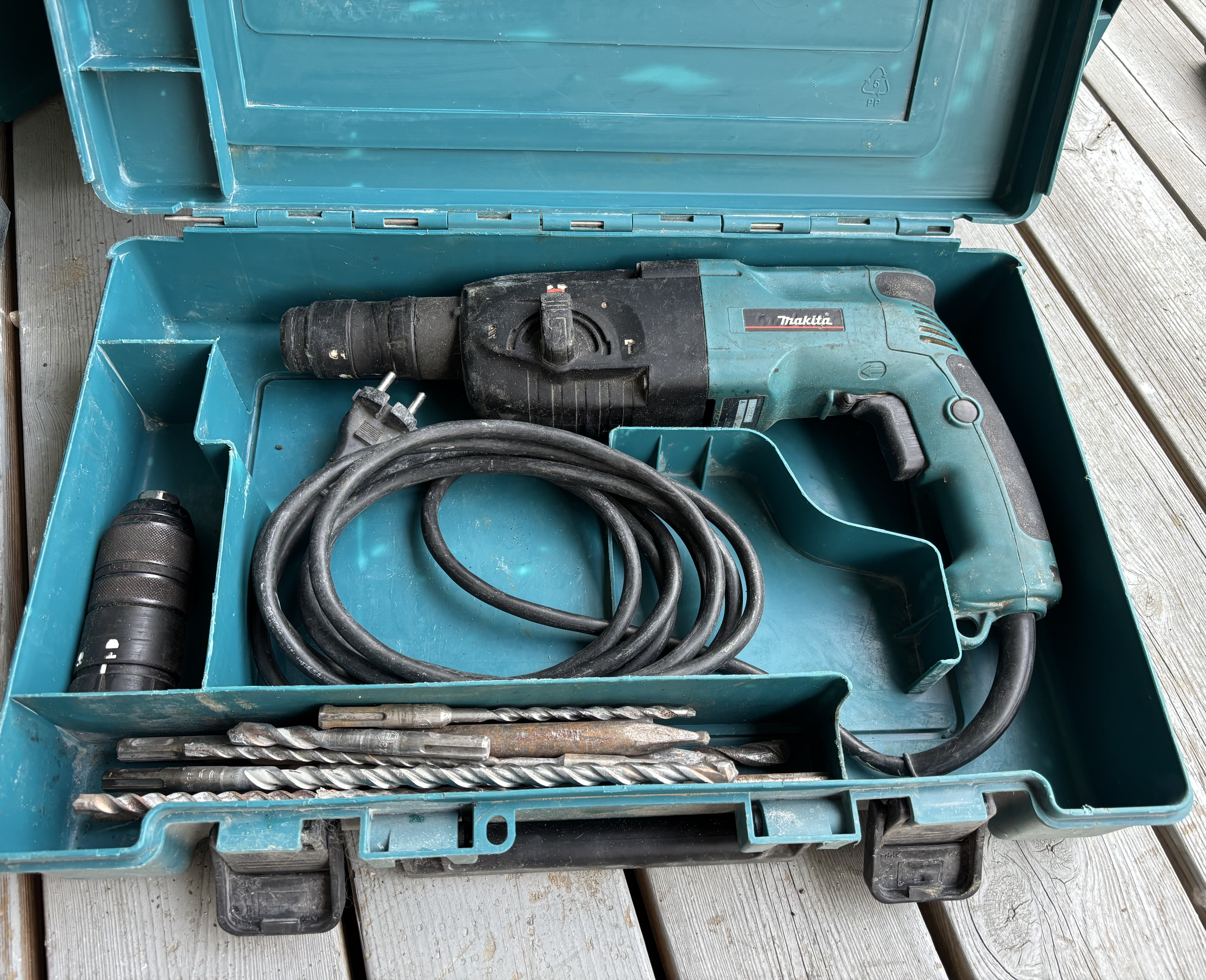 Makita hr2450ft borhammer – 24 mm sds-plus