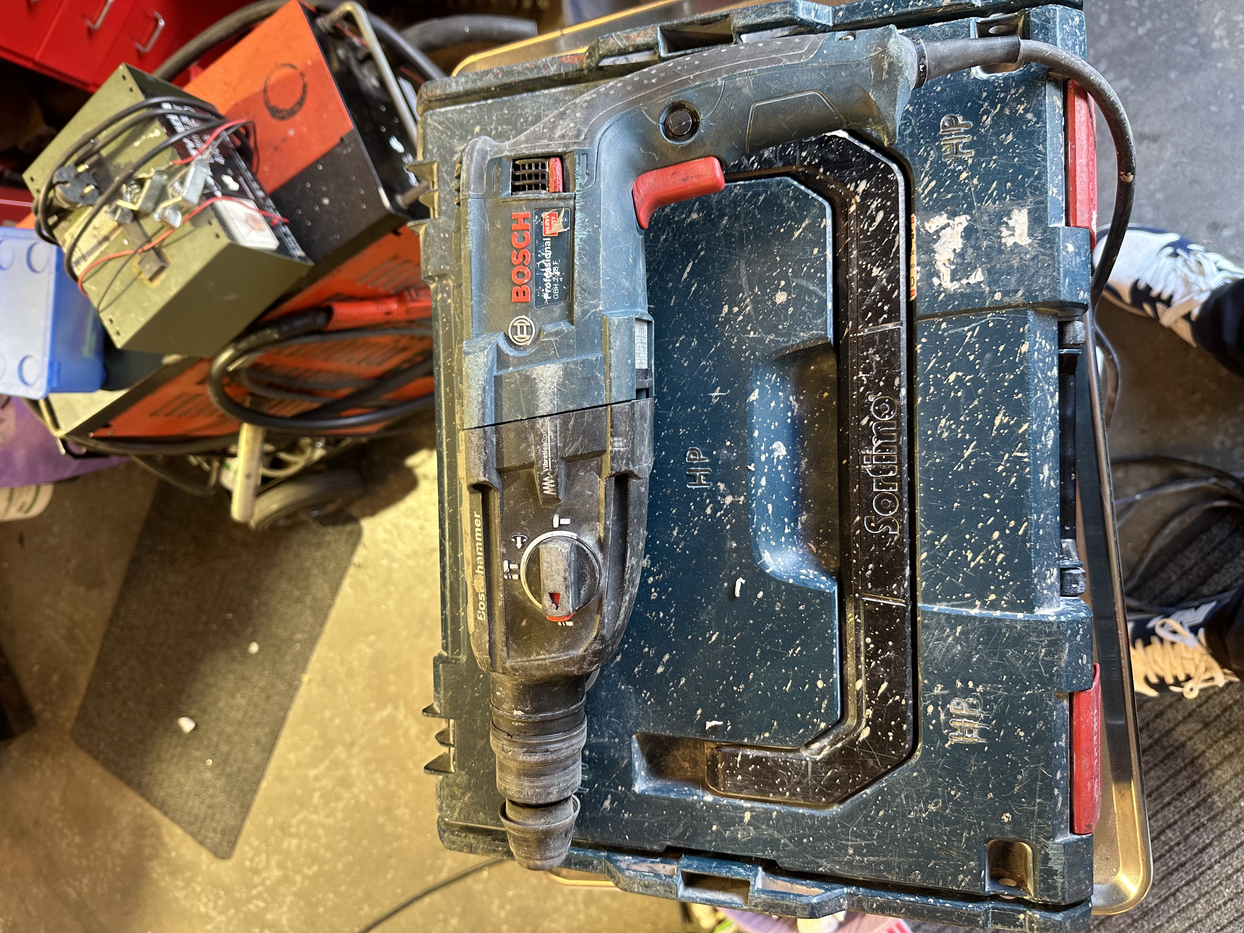 Blå bosch borhammer