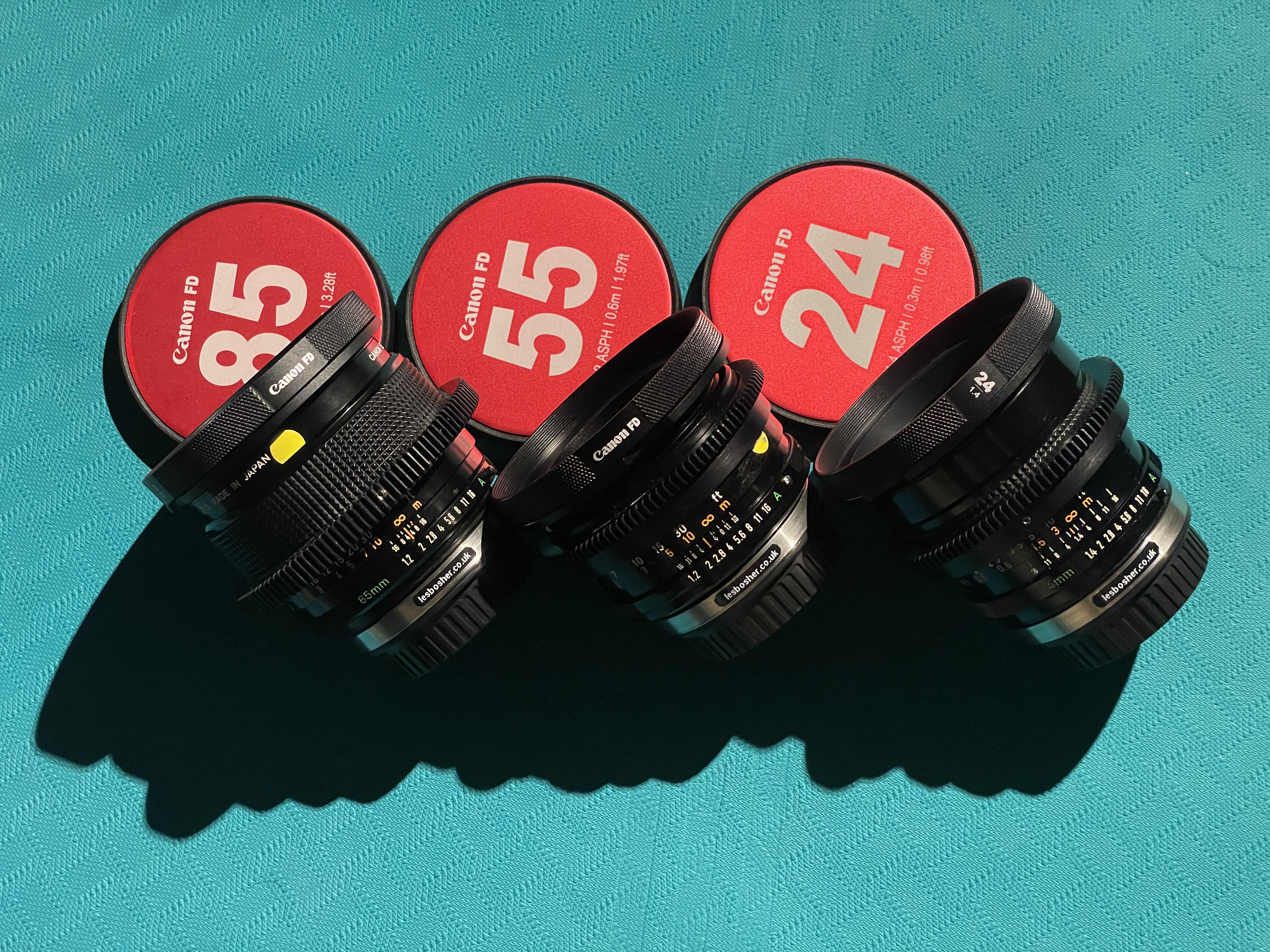Rent Canon FD Cine Lens K35 Aspherical S.S.C EF mount cinemod from
