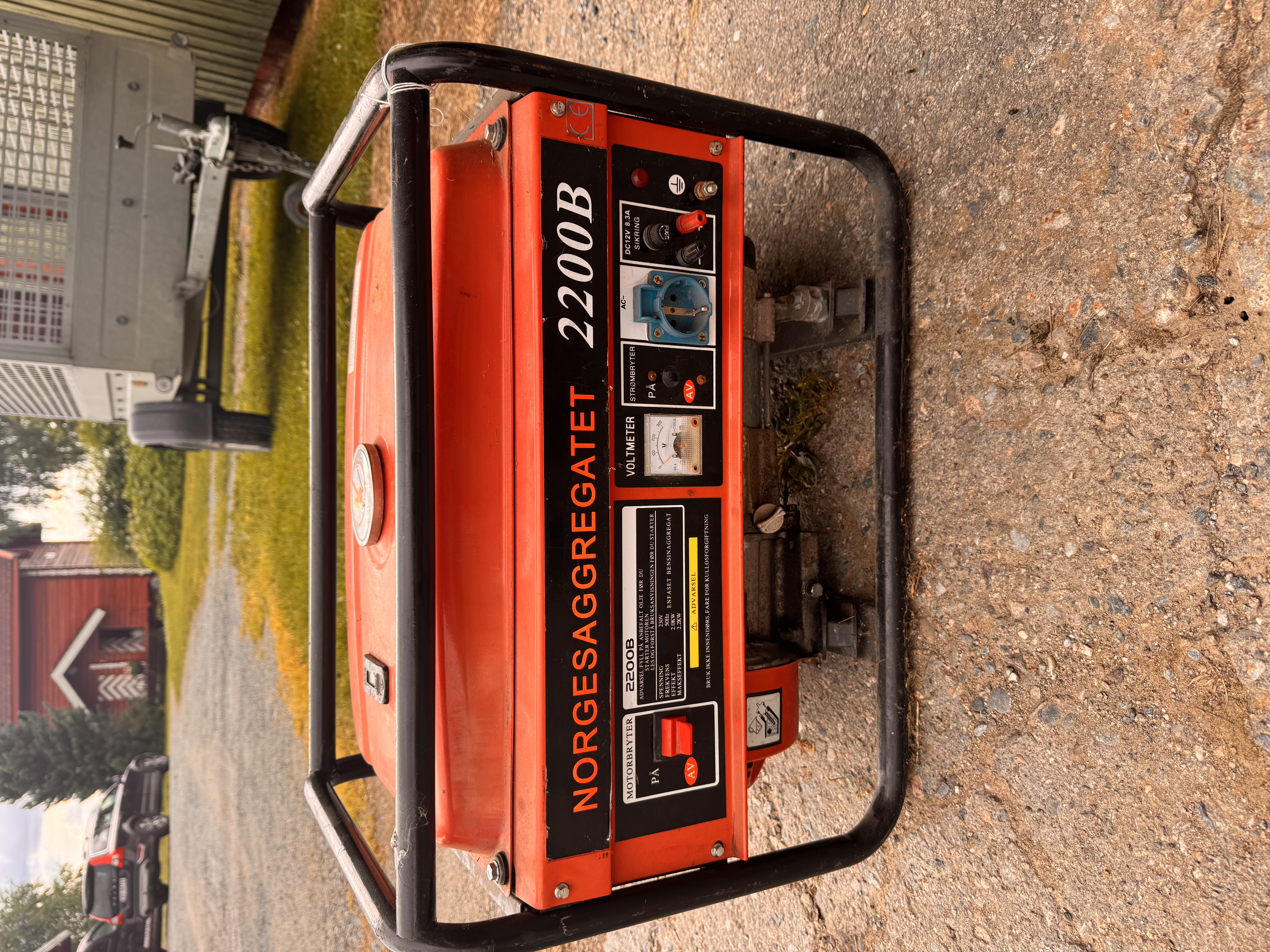 Norgesaggregatet 2200b – praktisk aggregat til mindre strømbehov