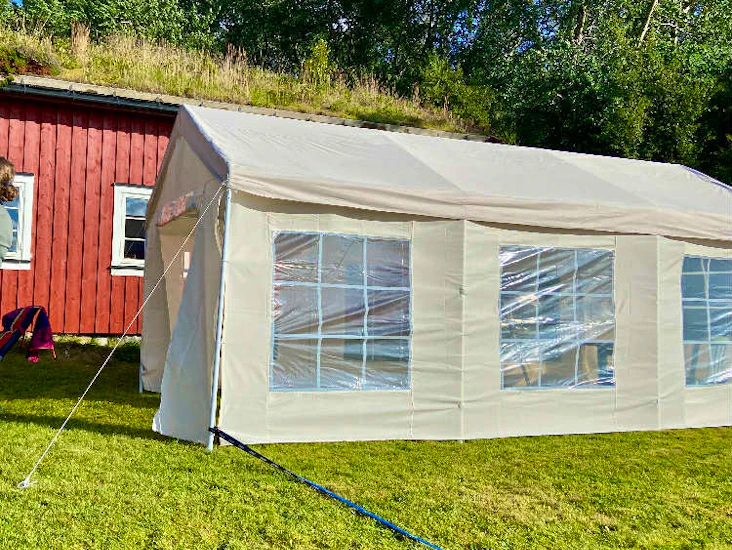 Partytelt 3x6m trondheim/klæbu