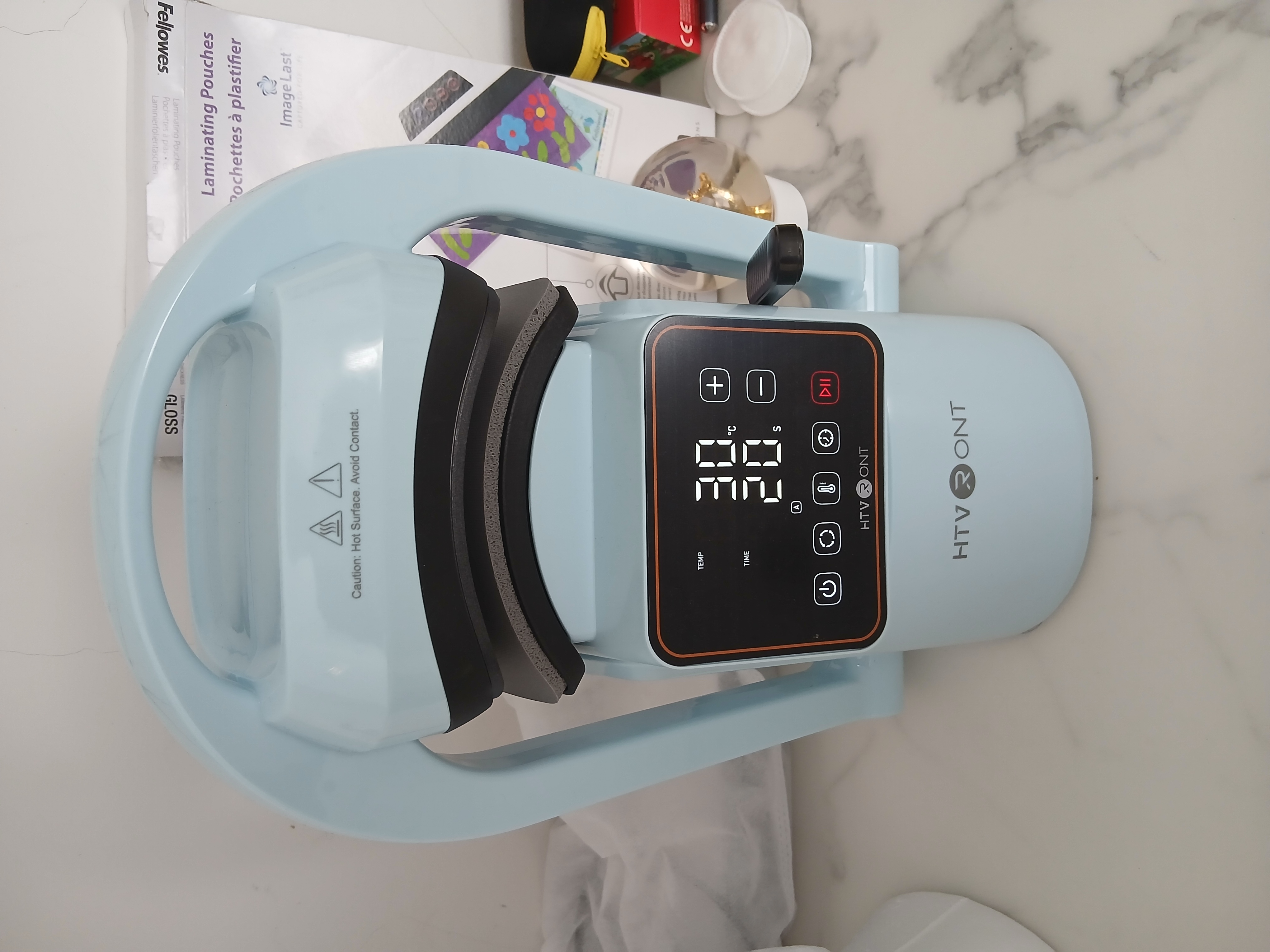 Htvront auto cap heat press