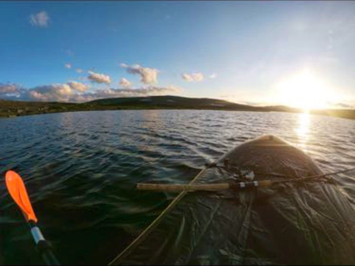 Packraft (oppblåsbar gummibåt) leies ut