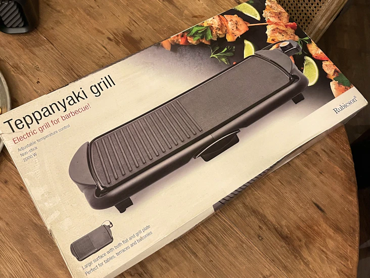 Teppanyaki / elektrisk bordgrill