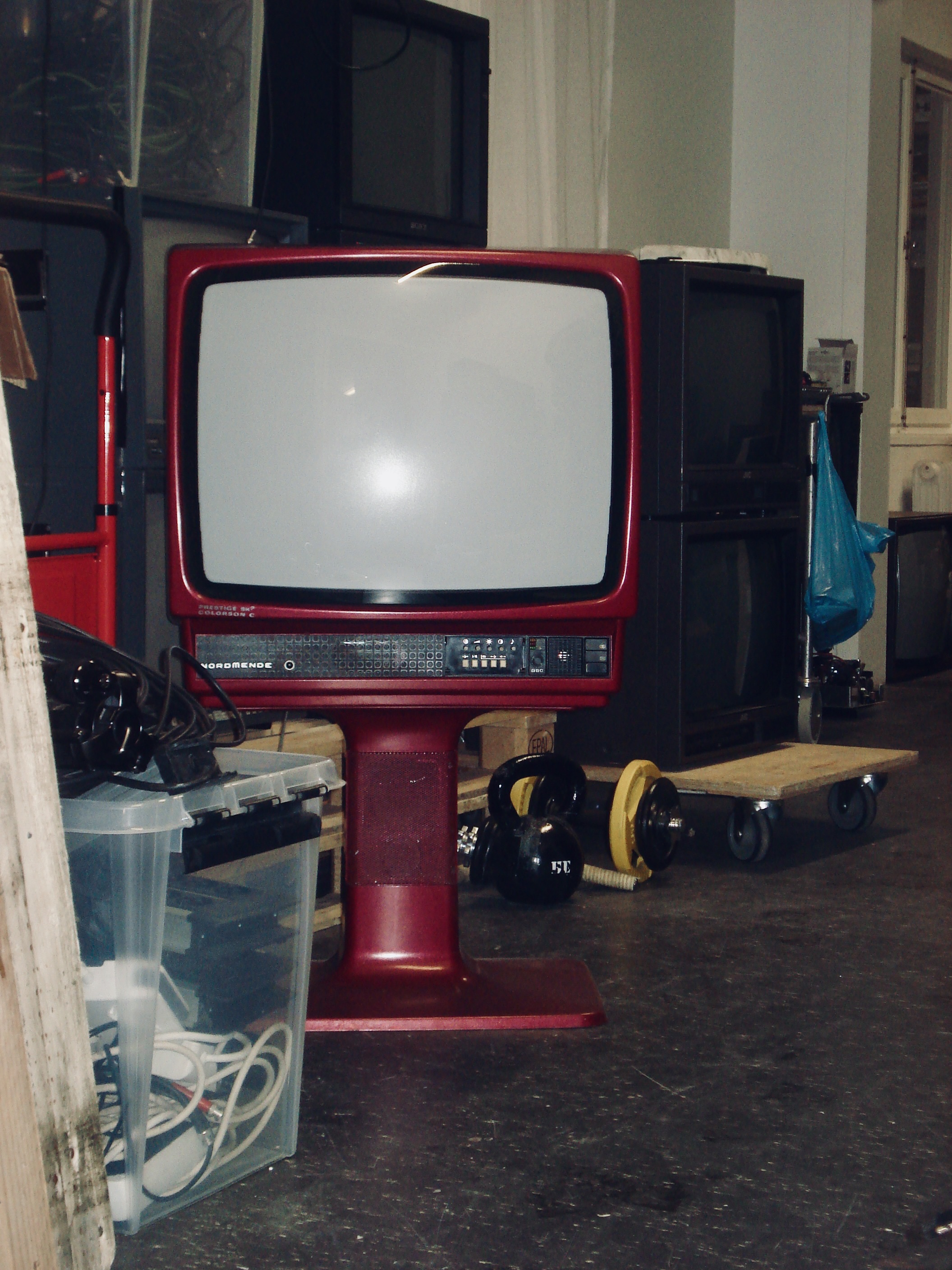 Nordmende tv—apparat 70-tal