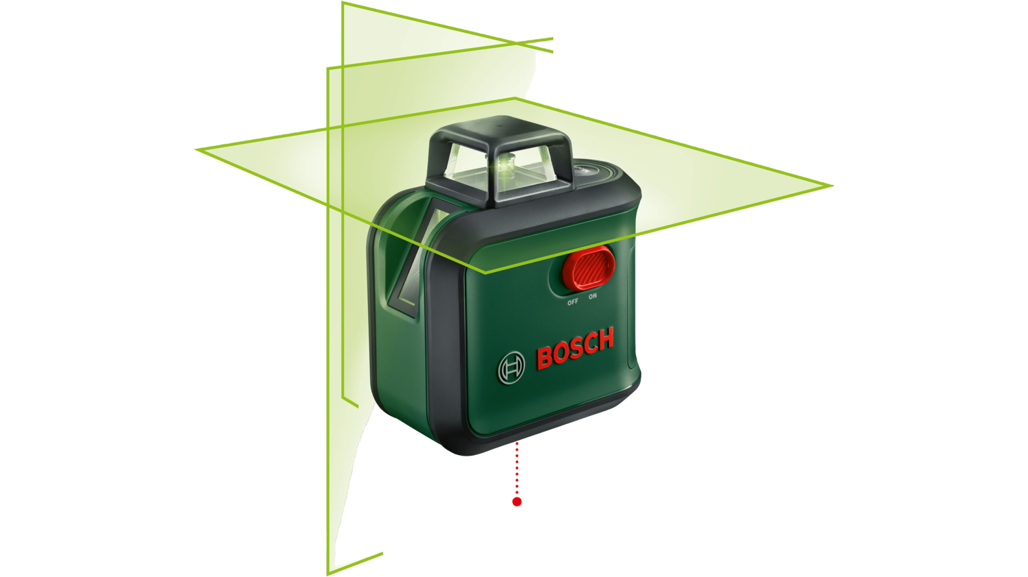 Krysslaser: bosch advancedlevel 360