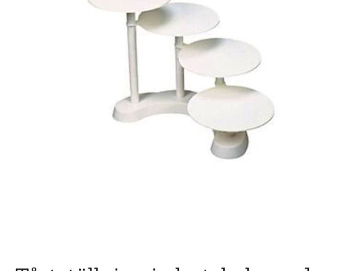 Tårtställning för bröllop