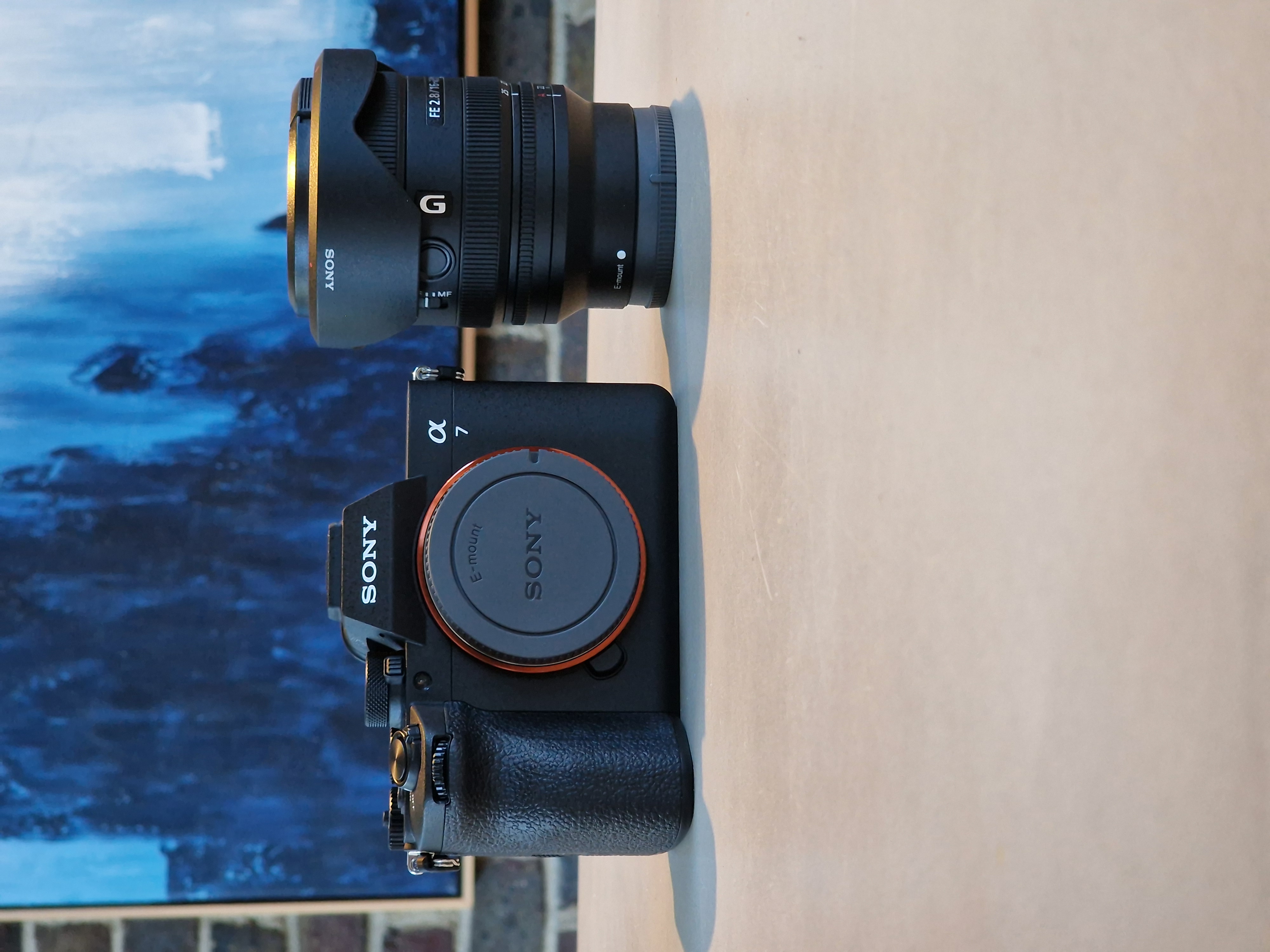 Sony a7 v cinematic camera