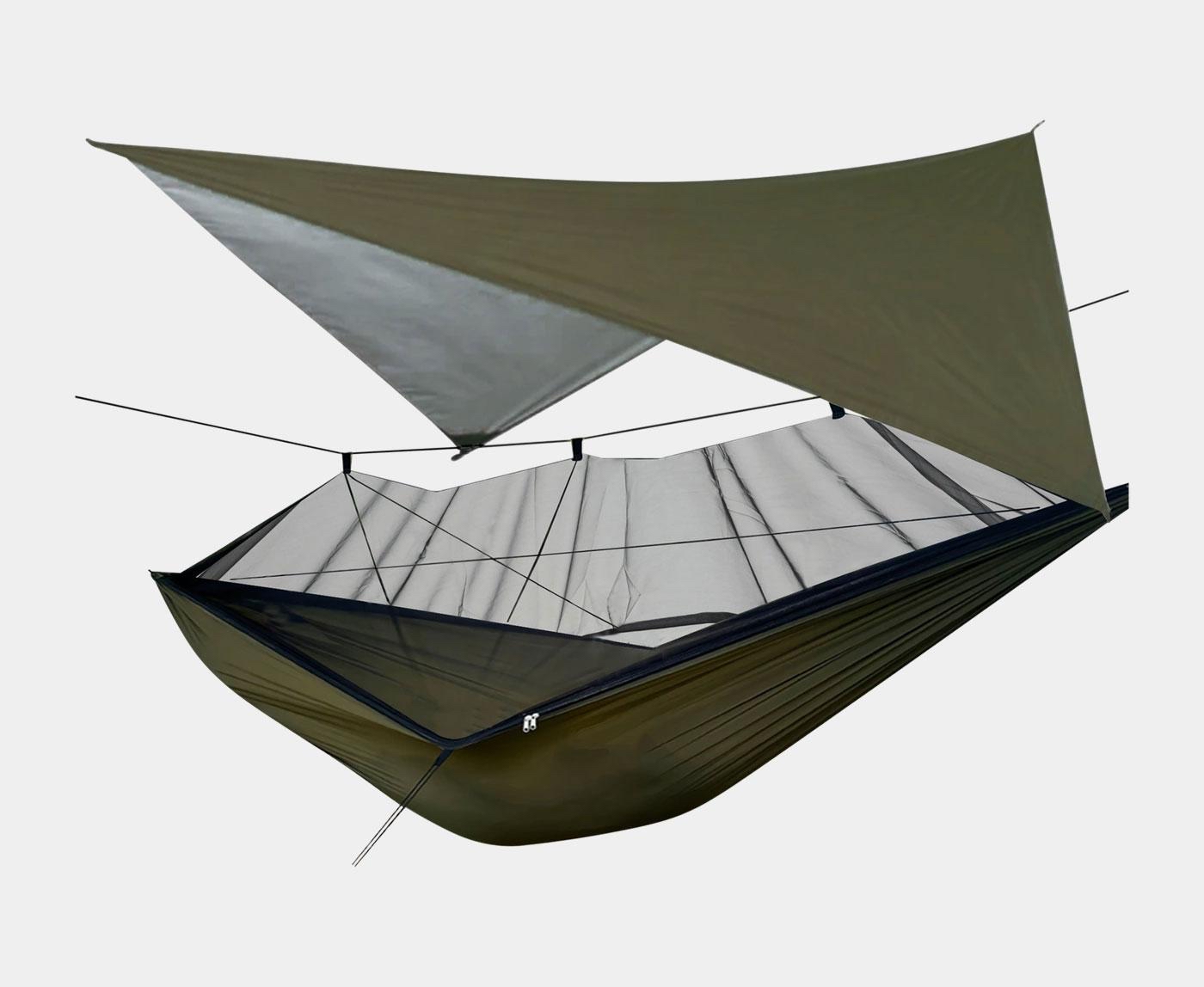 Mackenzie hiking hammock med sea to summit camp mat s.i., liggeunderlag