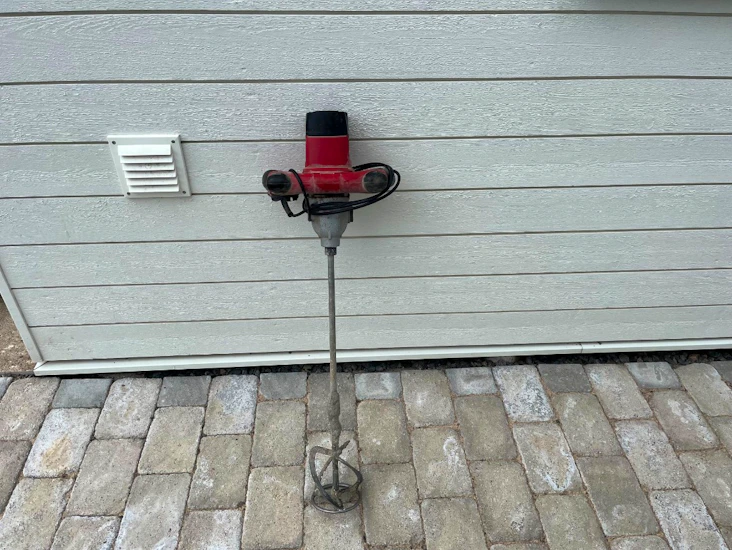 Omrörare/betongvisp