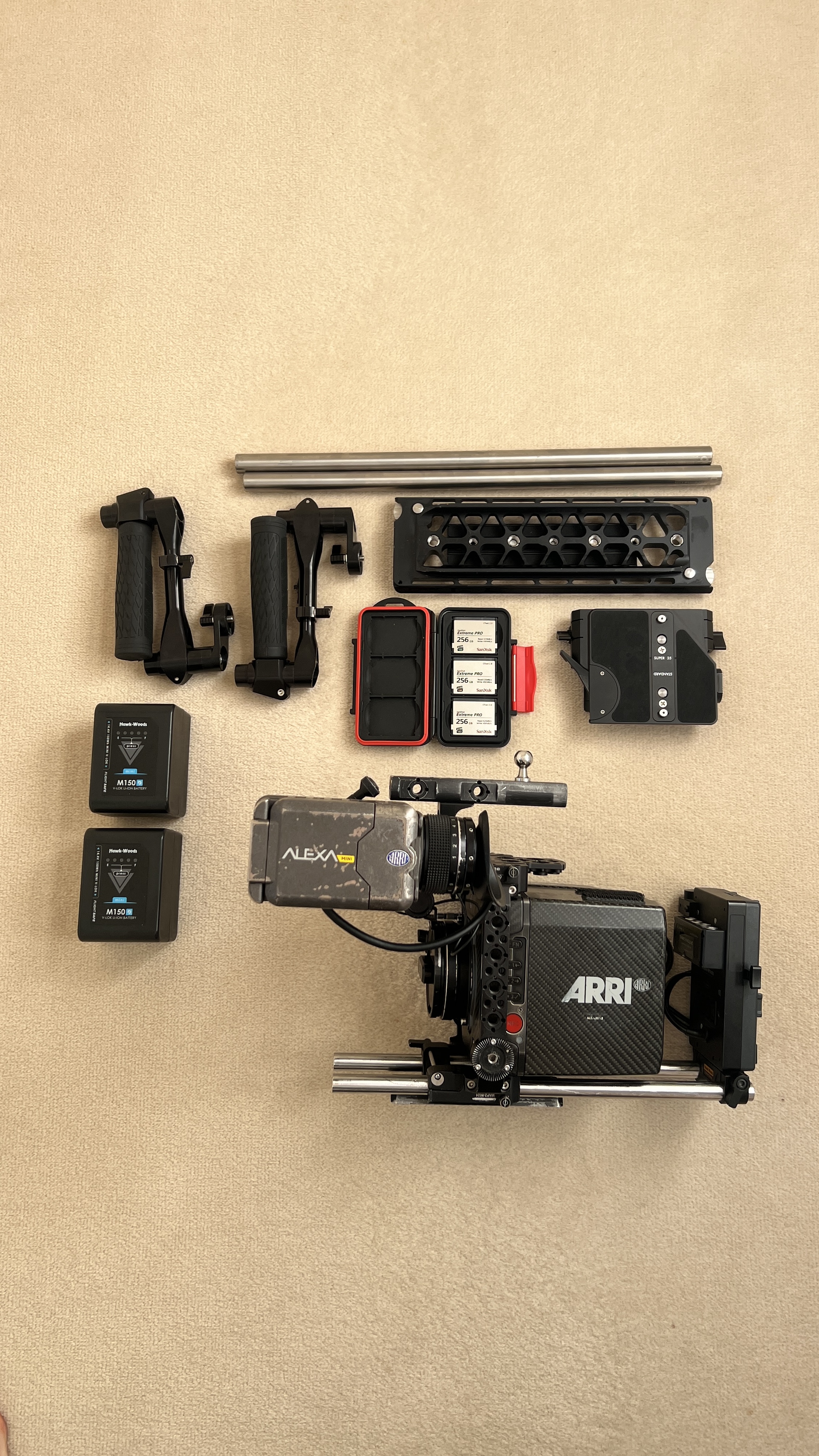 Arri alexa mini w/ all licenses & shooting accessories