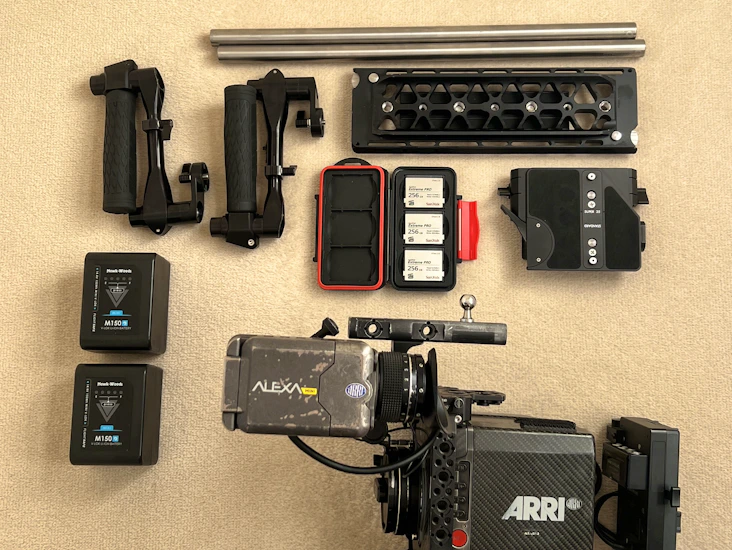 Arri alexa mini w/ all licenses & shooting accessories