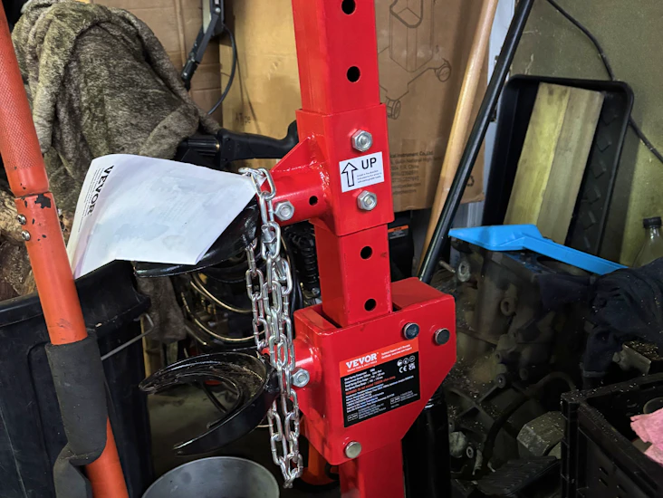 Fjær presse . støtdemper