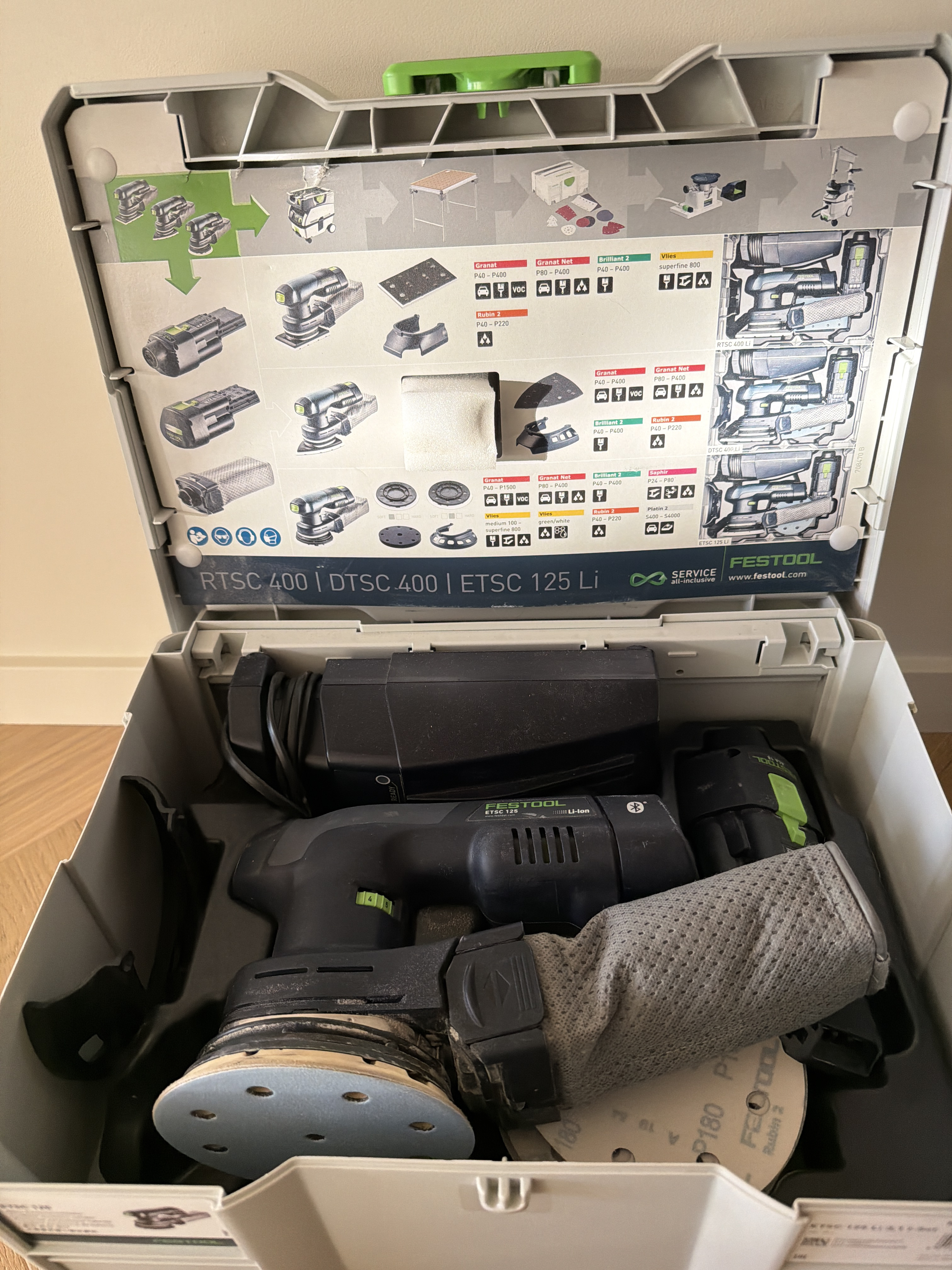 Festool slipemaskin eksentersliper etsc 125