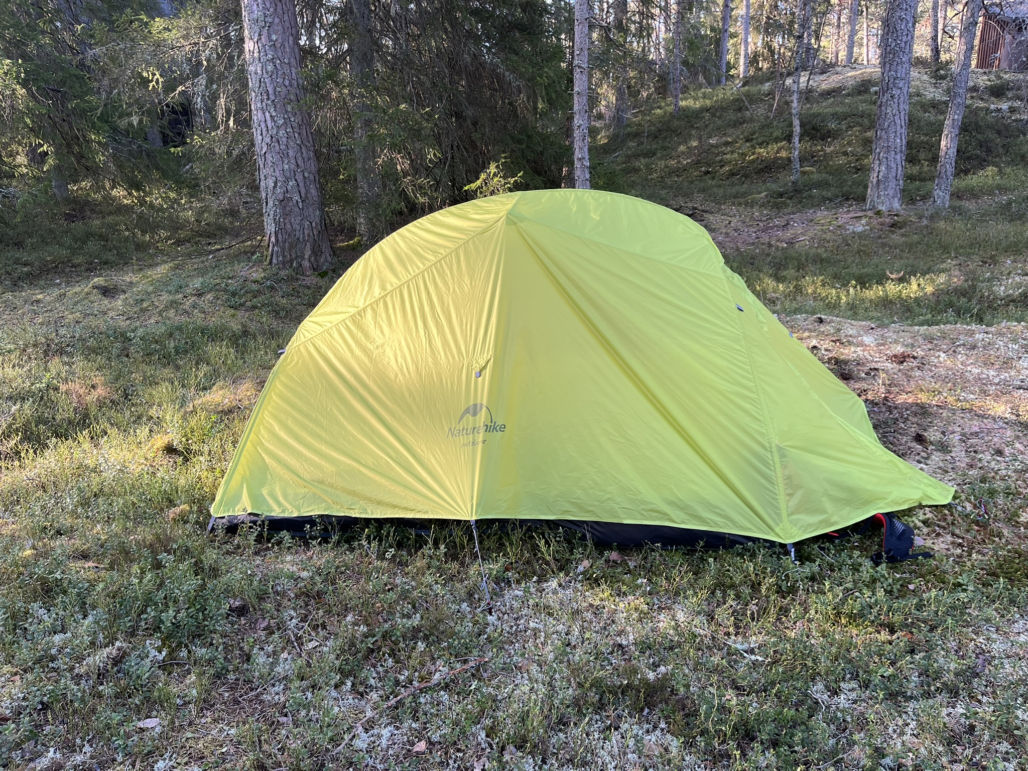 Lättviktstält för tre personer - naturehike cloud up 3 