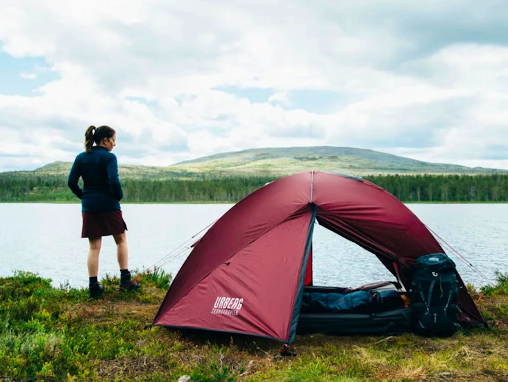 Urberg - 2-person dome tent g3 windsor wine