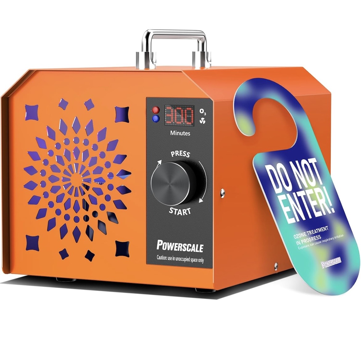 Industrial ozone generator hire — 250,000mg/h — odour elimination for homes, cars & commercial spaces