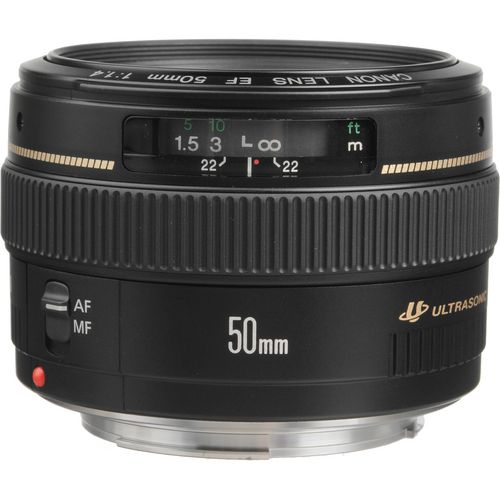 Canon ultrasonic 50mm prime lens 1:1.4
