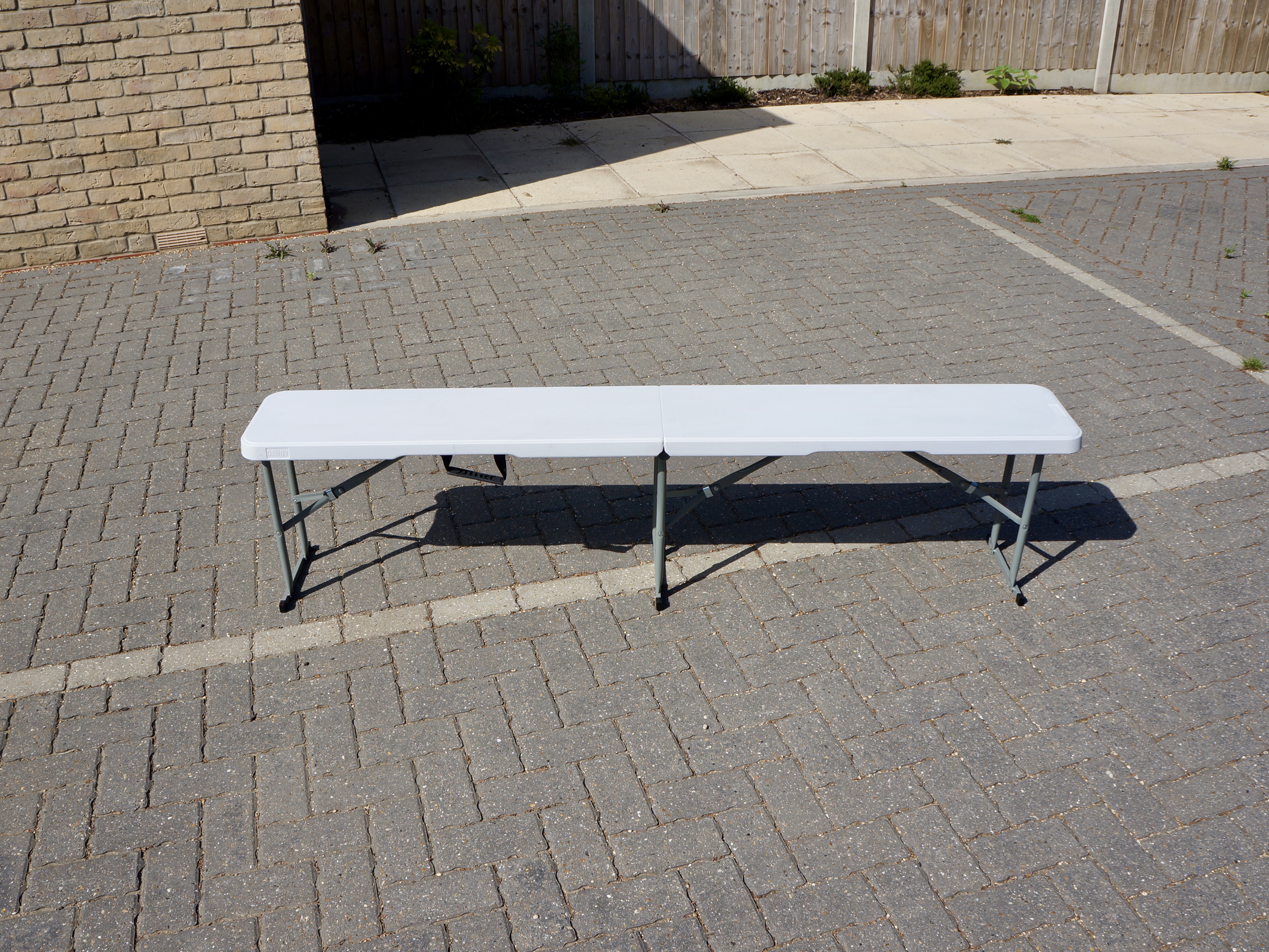 6ft folding bench only | seats up to 3 | heavy duty