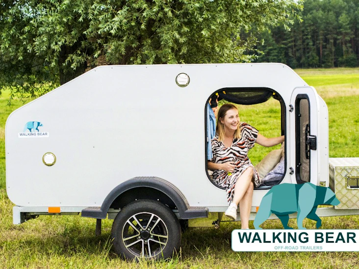 Husvagn off-road typ till specialresor .