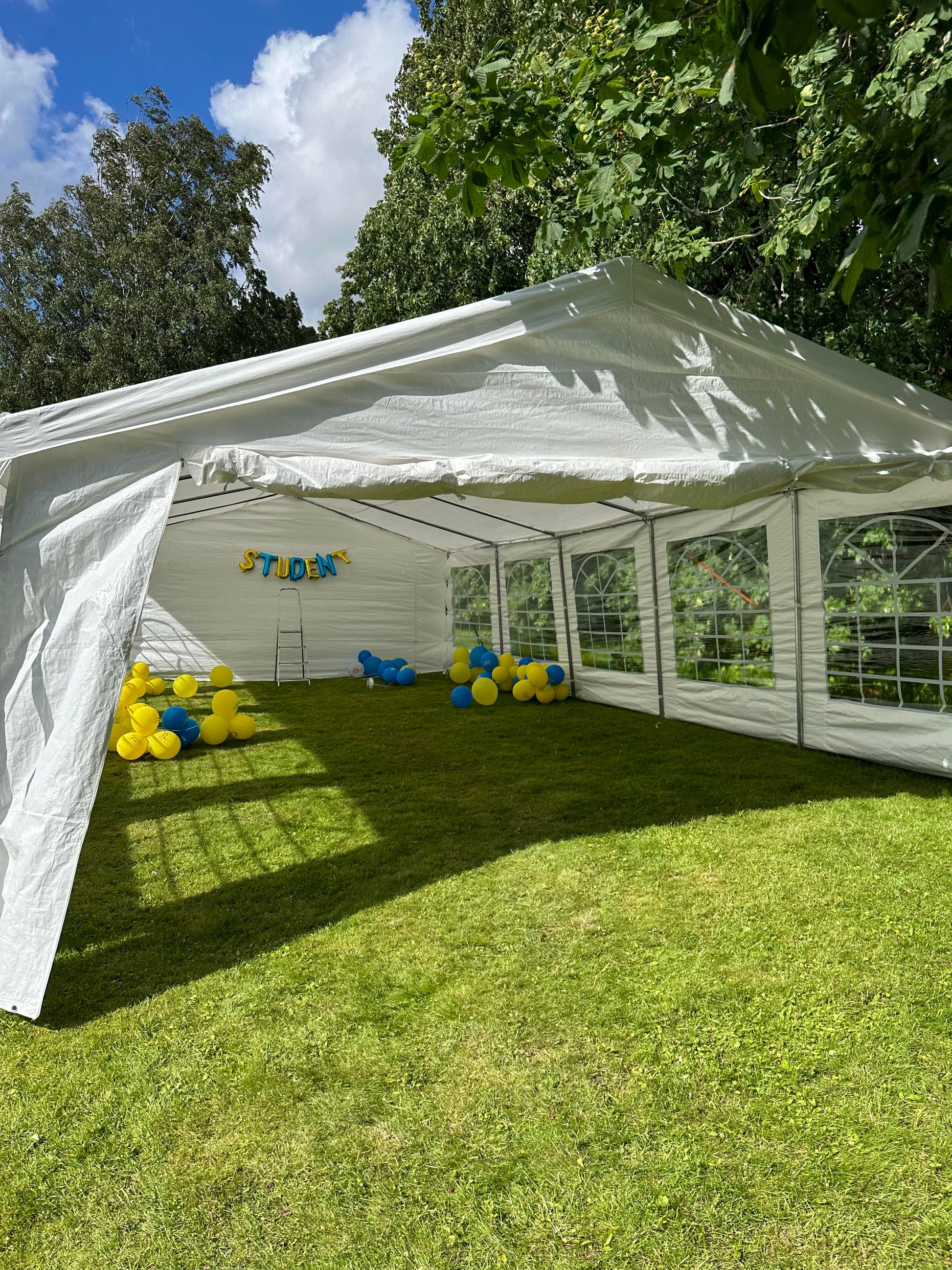 Partytält 5x10