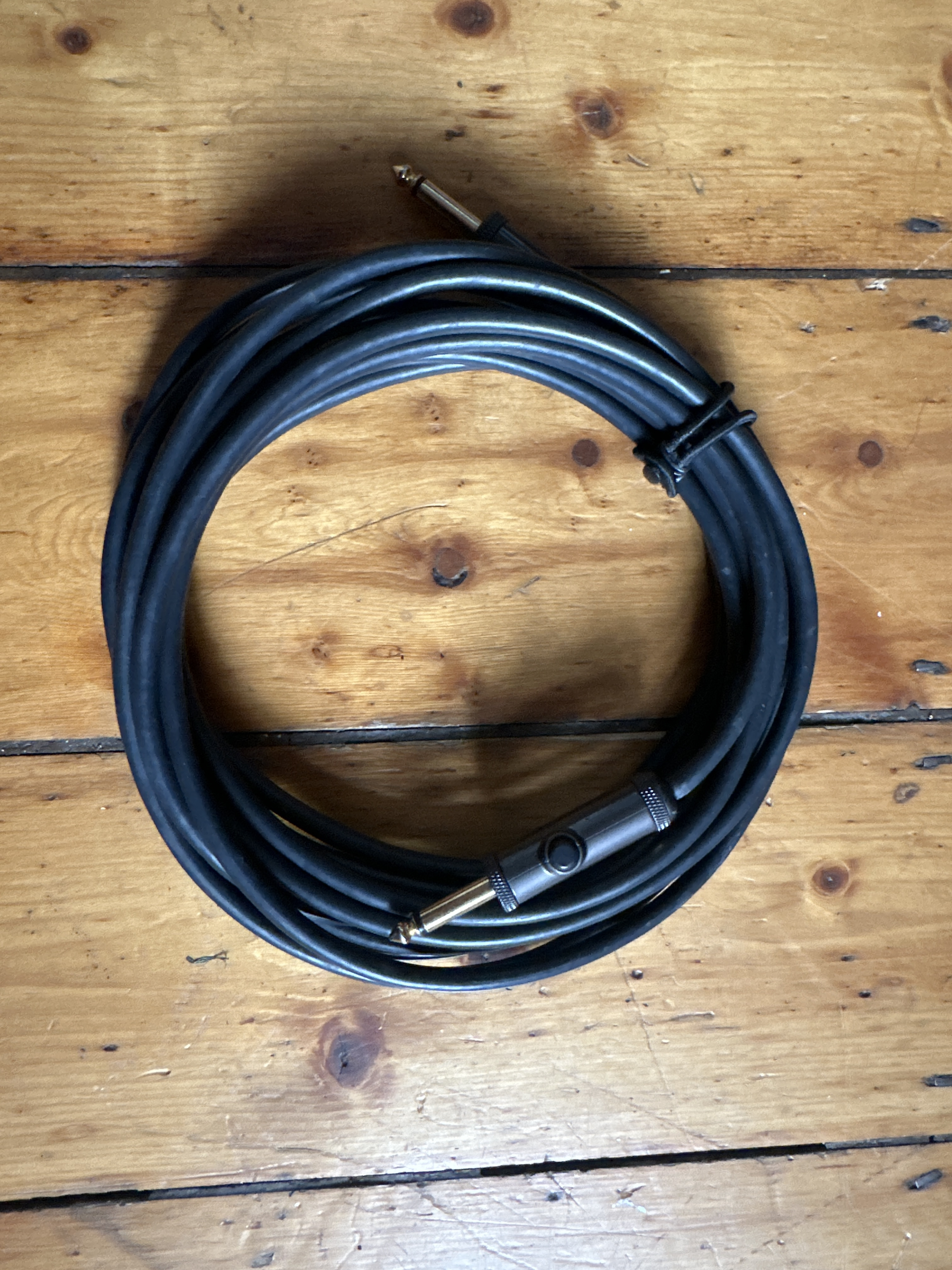 20ft high quality jack to jack instrument/guitar cable/lead