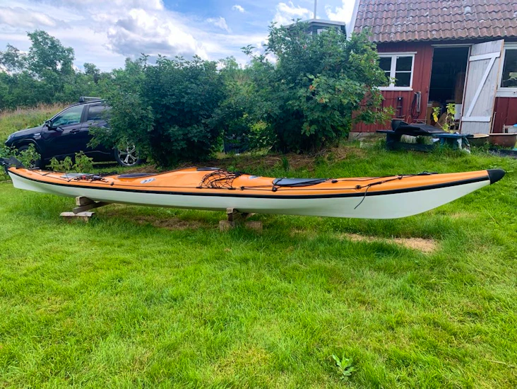 Havskajak m roder, dagsturer/långturer