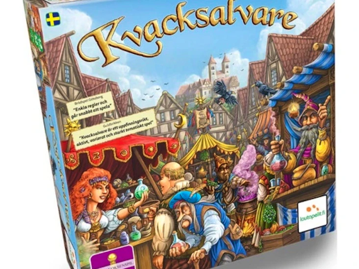 Kvacksalvare - sällskapsspel för fyra!