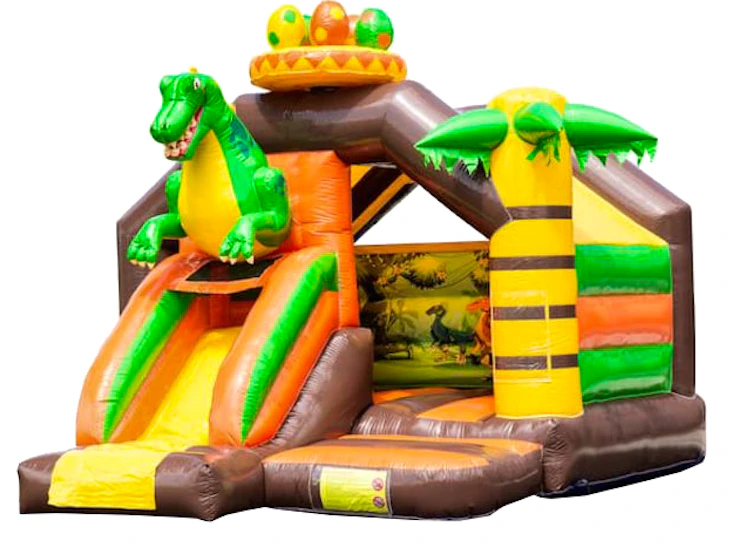 Hyr en hoppborg - dino medium