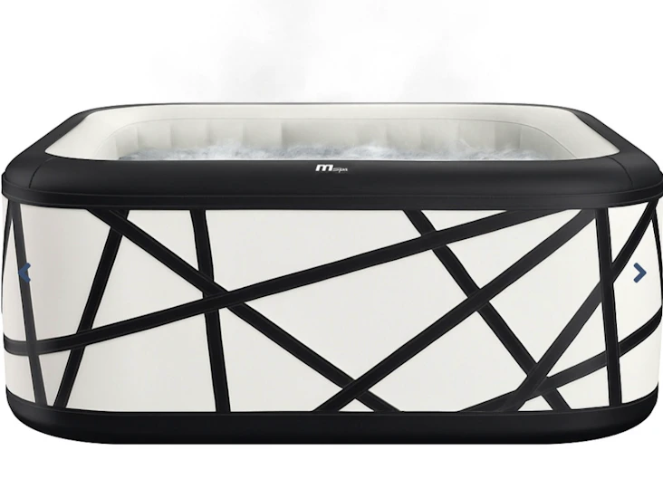 ✨ drømmer du om avslapning? lei vårt mspa for opptil 6 personer! 💦🛁#boblebasseng#massasjebad#utendørs boblebad #spa-bad