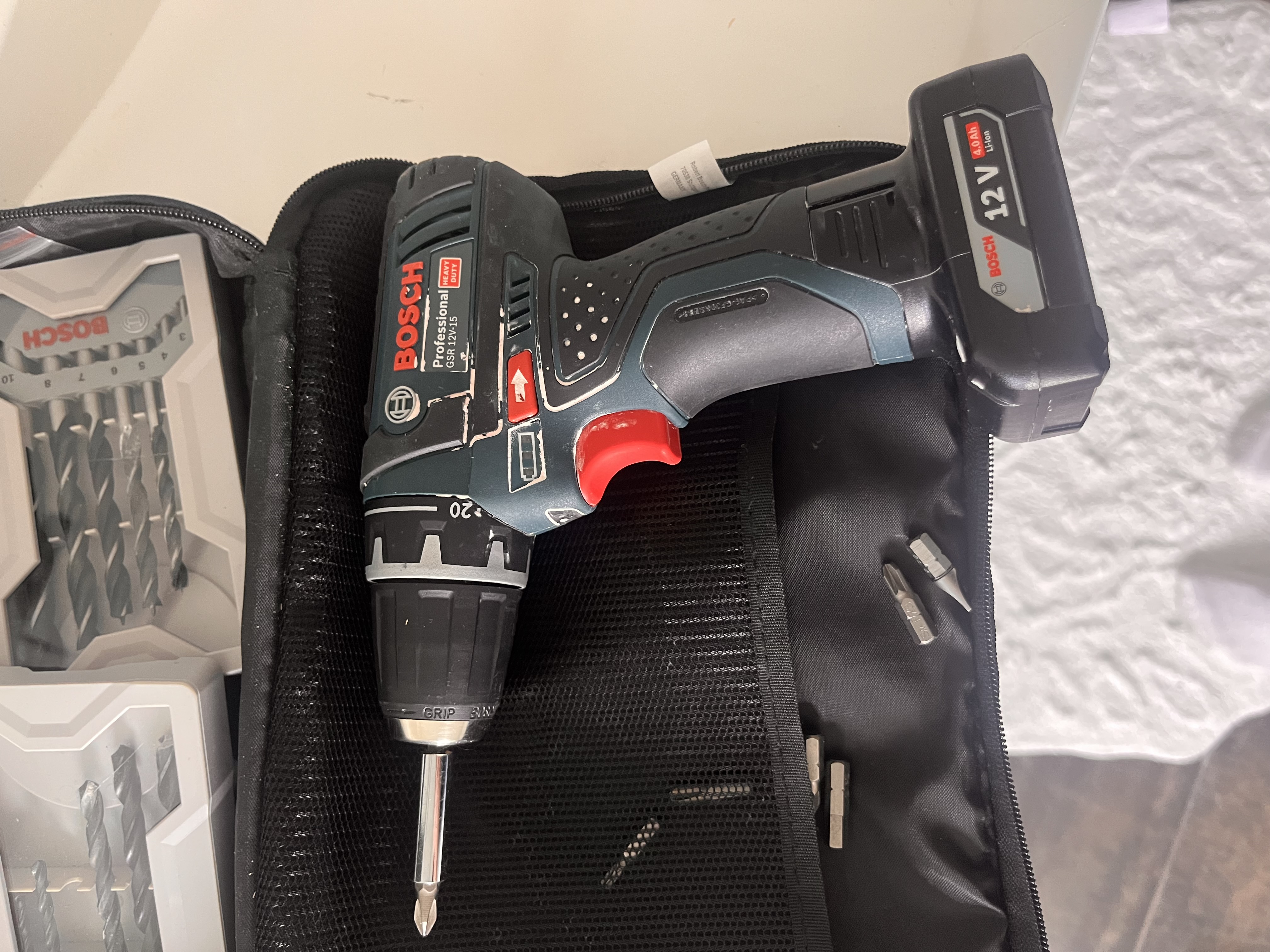 Borskrutrekker/drill