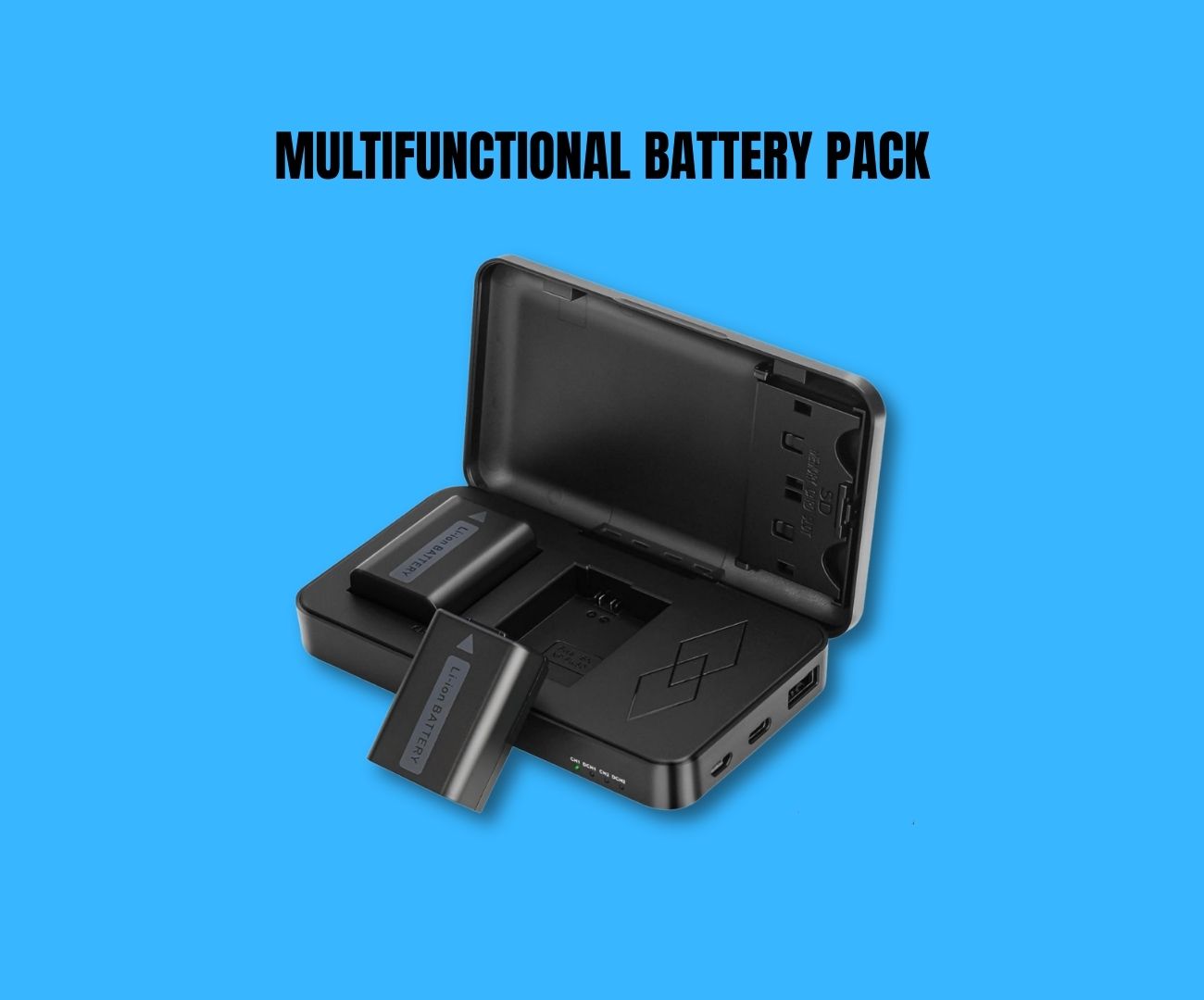 Np fw50 batteries with multi function battery pack 