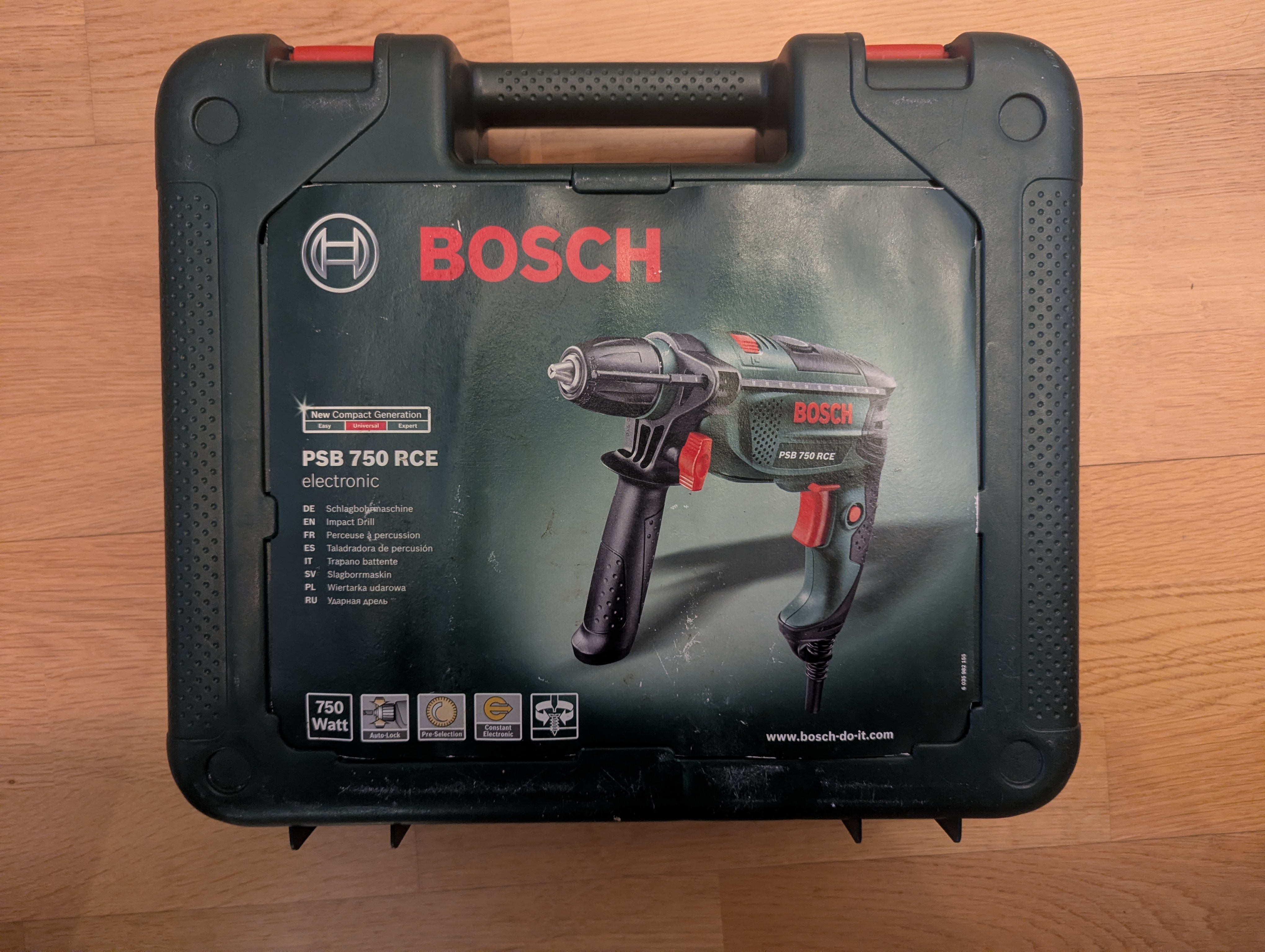 Bosch psb 750 rcb