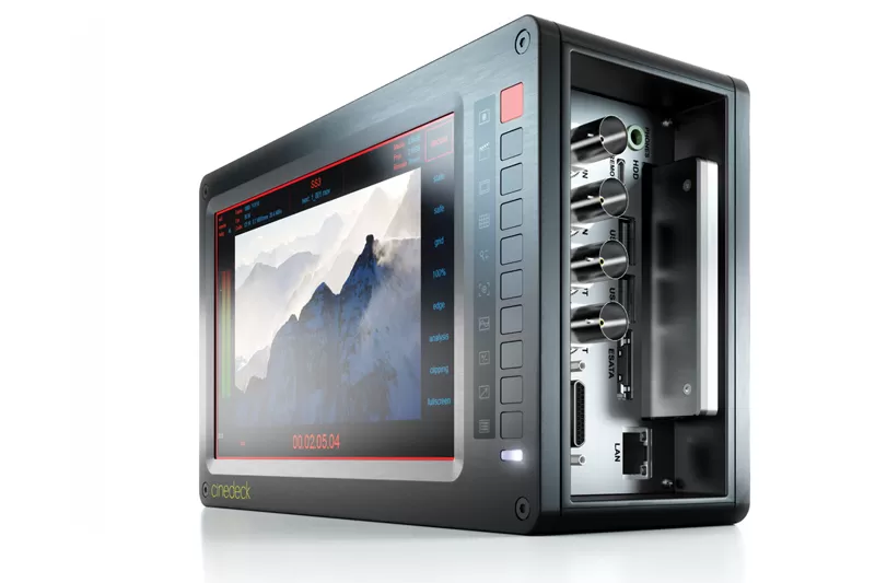 Cinedeck extreme 'ex v3.56' with ambient tc option board. with ssd dock
