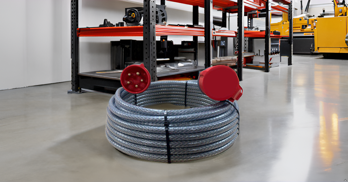 32a 5 pin 3 phase extension lead