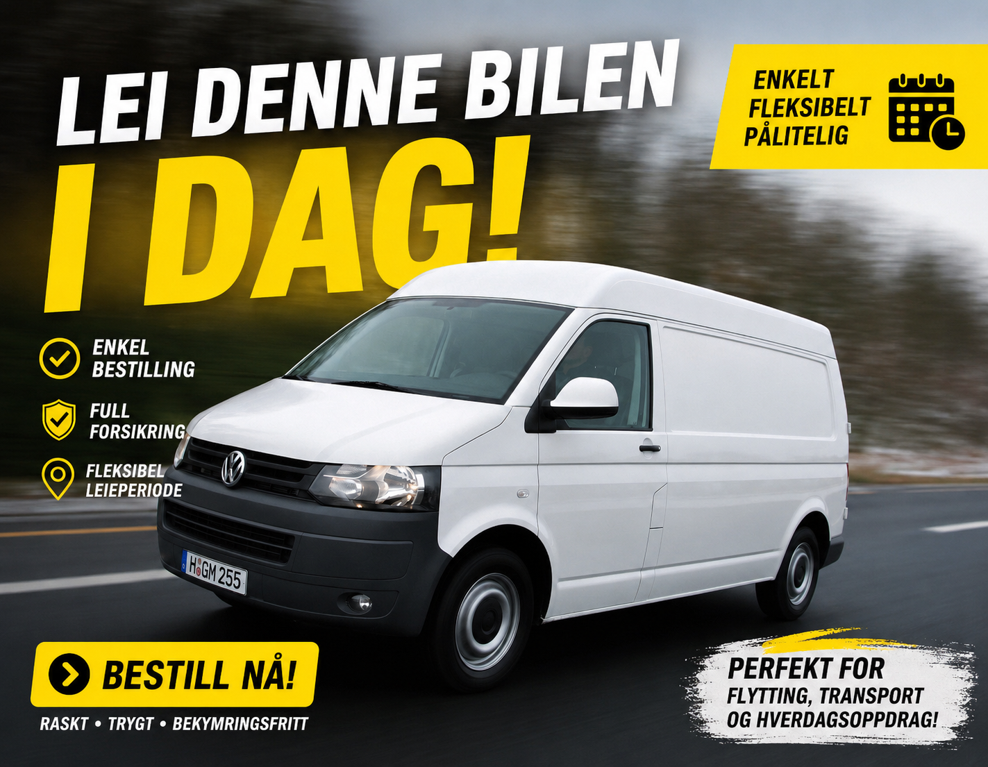 Vw transporter t5 varebil/4 motion