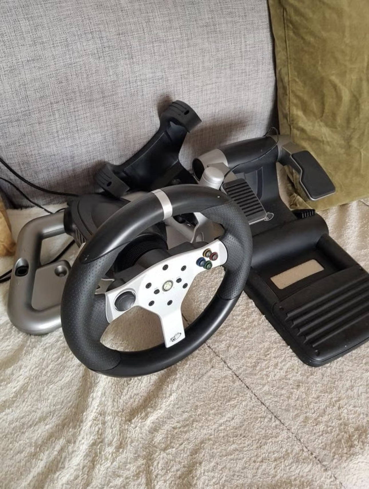 Xbox 360 ratt och pedal 