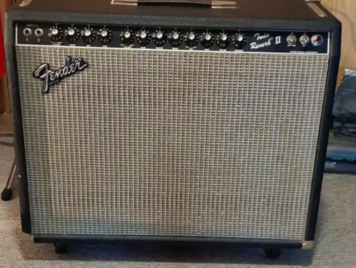 1986 fender twin reverb ii amplifier