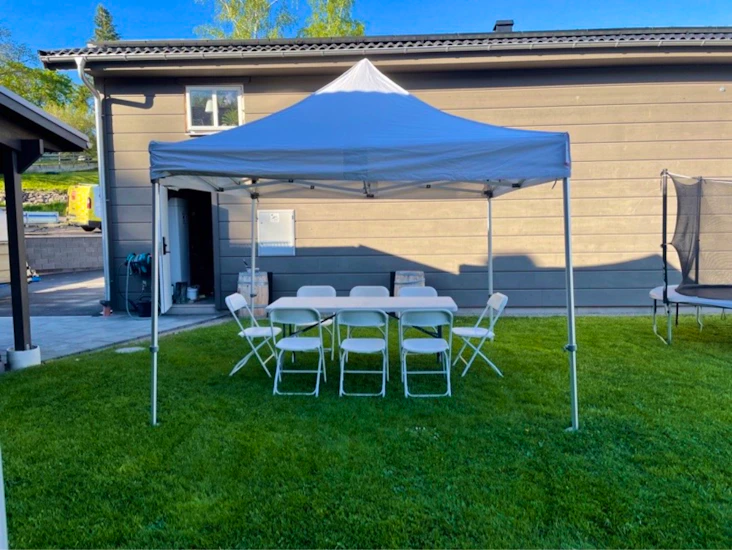 Party tält 3x3m